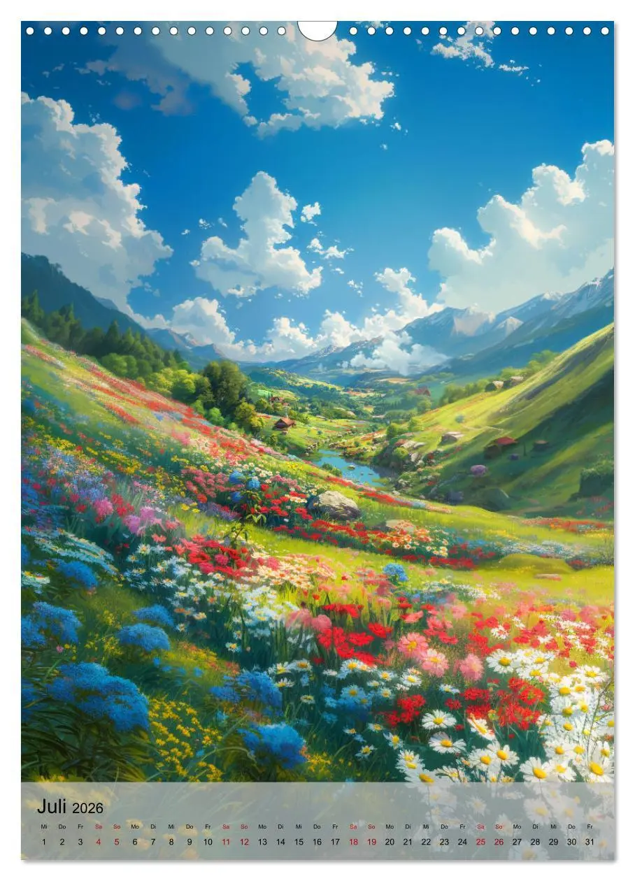 Bild: 9783516277562 | Immer wieder Anime (Wandkalender 2026 DIN A3 hoch), CALVENDO...