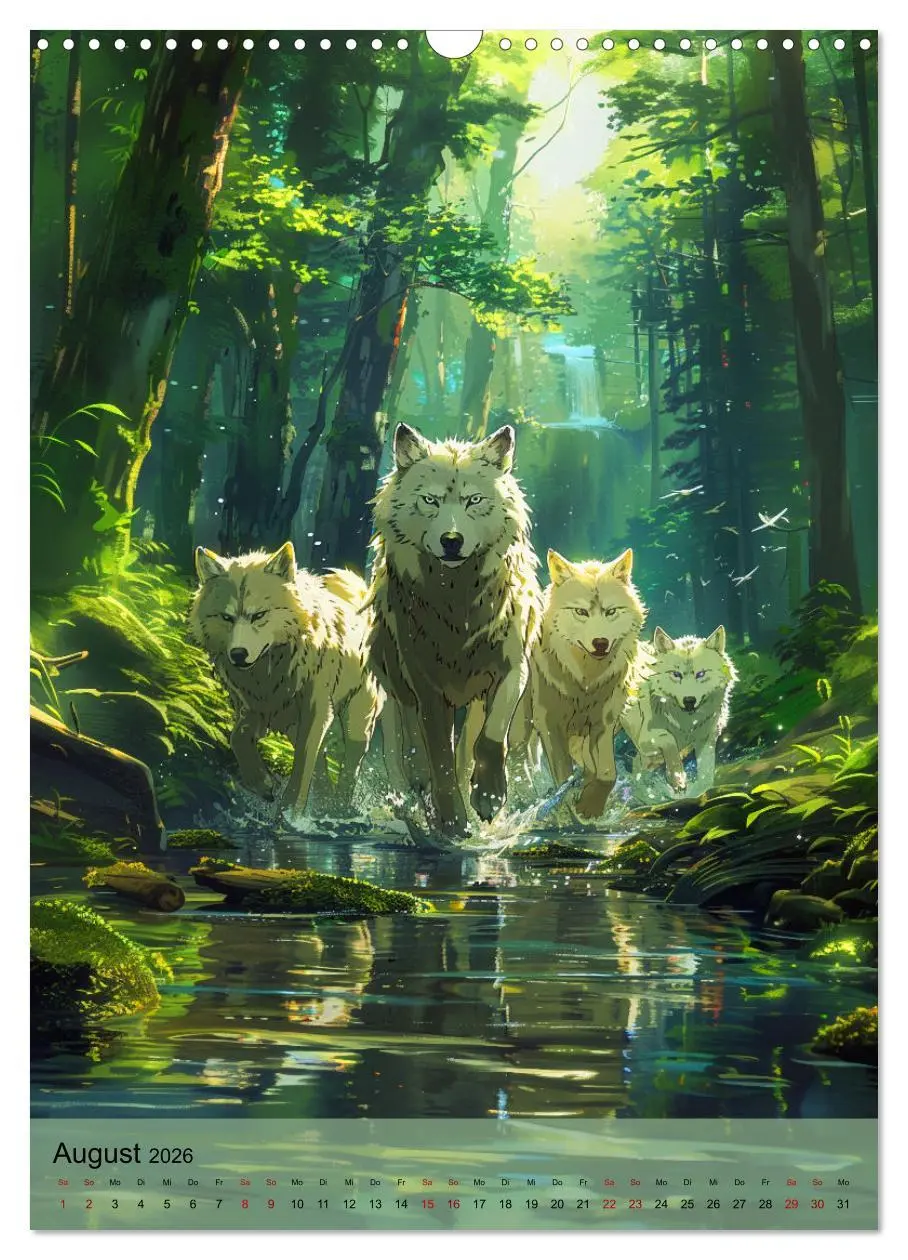 Bild: 9783516277562 | Immer wieder Anime (Wandkalender 2026 DIN A3 hoch), CALVENDO...