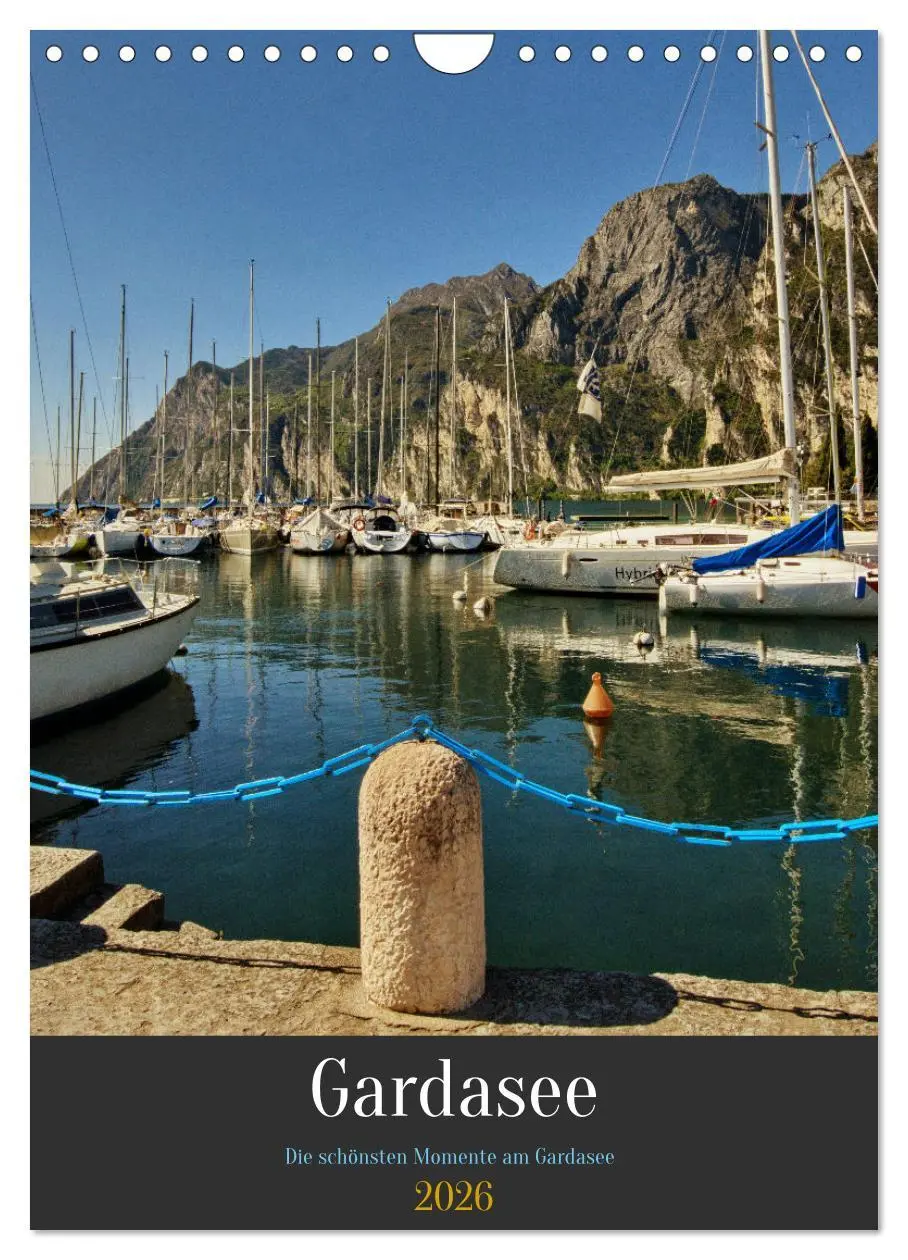 Cover: 9783516347562 | Gardasee - Die schönsten Momente am Gardasee (Wandkalender 2026 DIN...