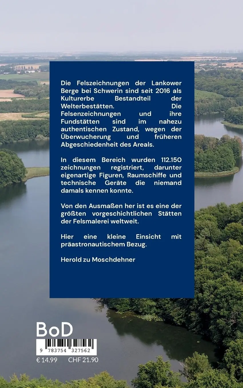 Rückseite: 9783754327562 | Die mysteriösen Felszeichnungen von Schwerin | Herold Zu Moschdehner