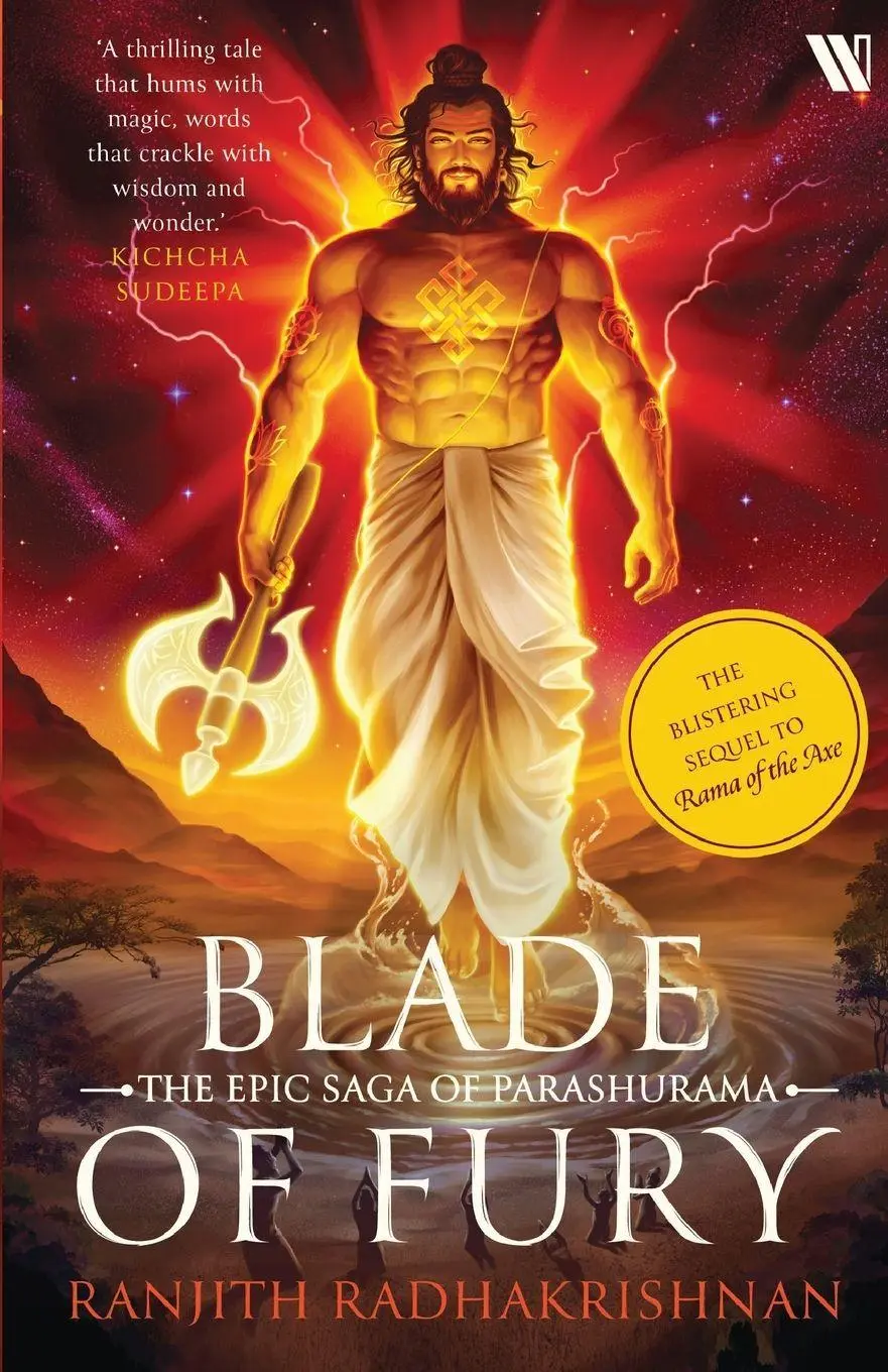Cover: 9789371977562 | Blade of Fury | The Epic Saga of Parashurama - Part 2 | Radhakrishnan