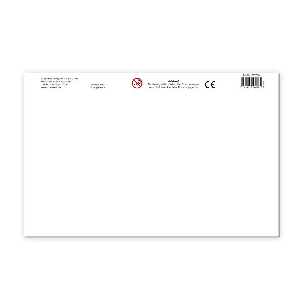 Rückseite: 4251901507662 | Trötsch Rahmenpuzzle Einhornwelt | Trötsch Verlag GmbH &amp; Co. KG | 2024