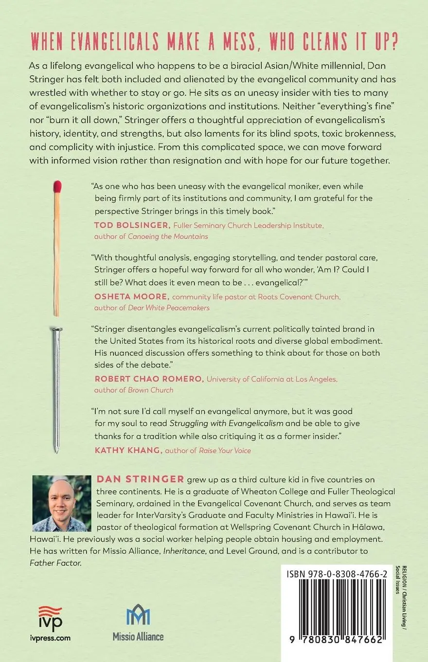 Rückseite: 9780830847662 | Struggling with Evangelicalism | Dan Stringer | Taschenbuch | Englisch