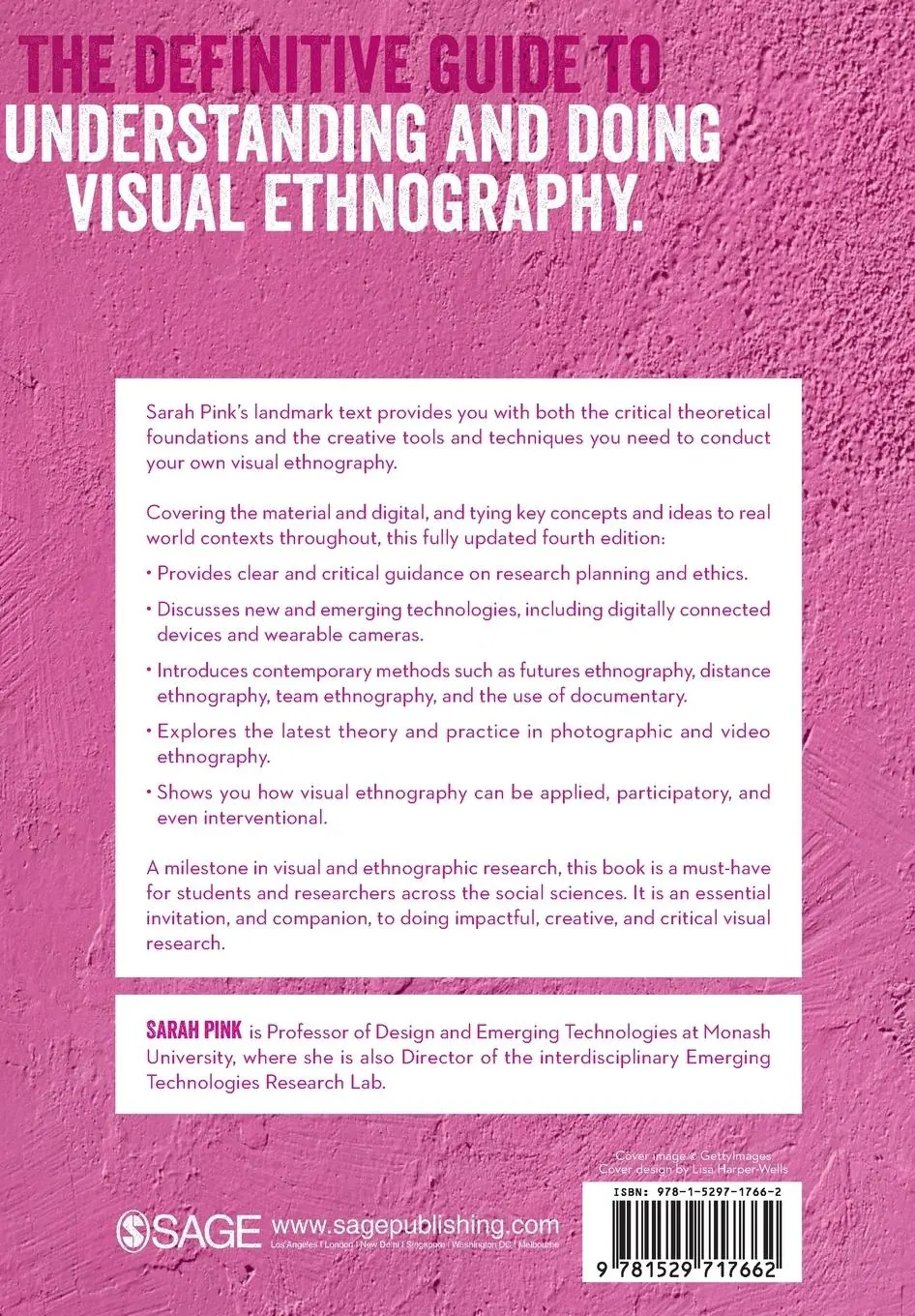 Rückseite: 9781529717662 | Doing Visual Ethnography | Sarah Pink | Taschenbuch | Englisch | 2021