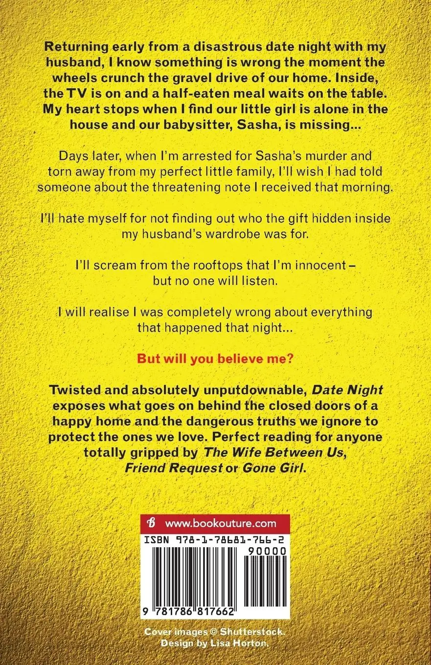 Rückseite: 9781786817662 | Date Night | Samantha Hayes | Taschenbuch | Englisch | 2019