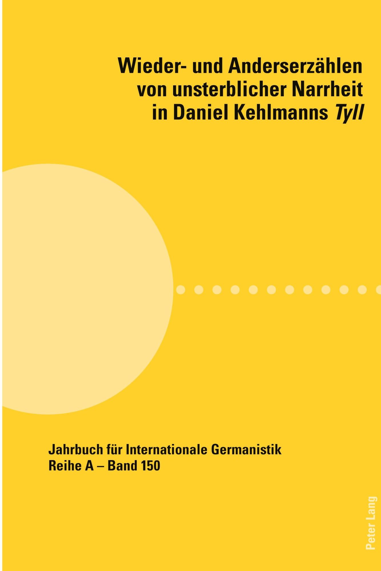 Cover: 9783034347662 | Wieder- und Anderserzählen von unsterblicher Narrheit in Daniel...
