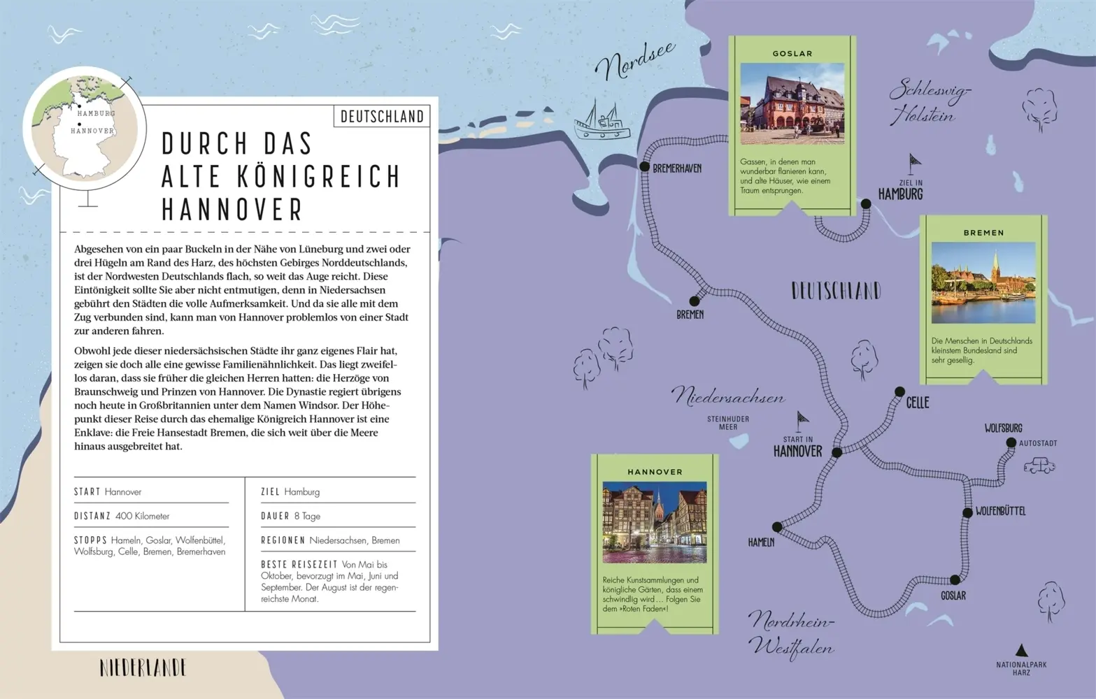 Bild: 9783734207662 | Urlaub mit dem Zug: Nördliches Europa | DK Verlag - Reise | Buch