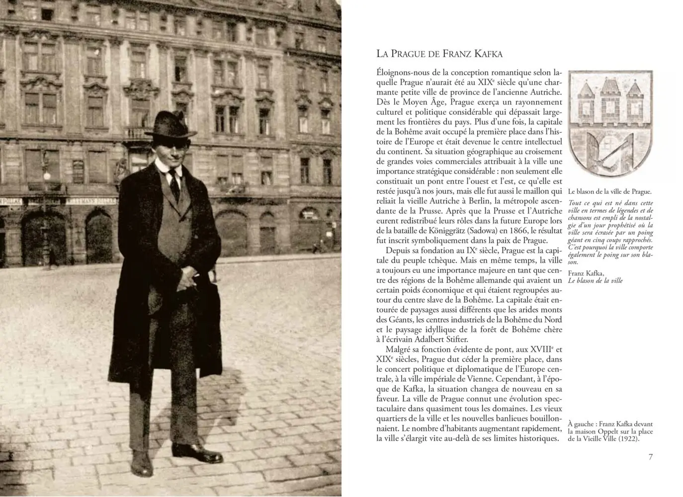 Bild: 9783899197662 | Franz Kafka | Une vie à Prague | Harald Salfellner | Taschenbuch