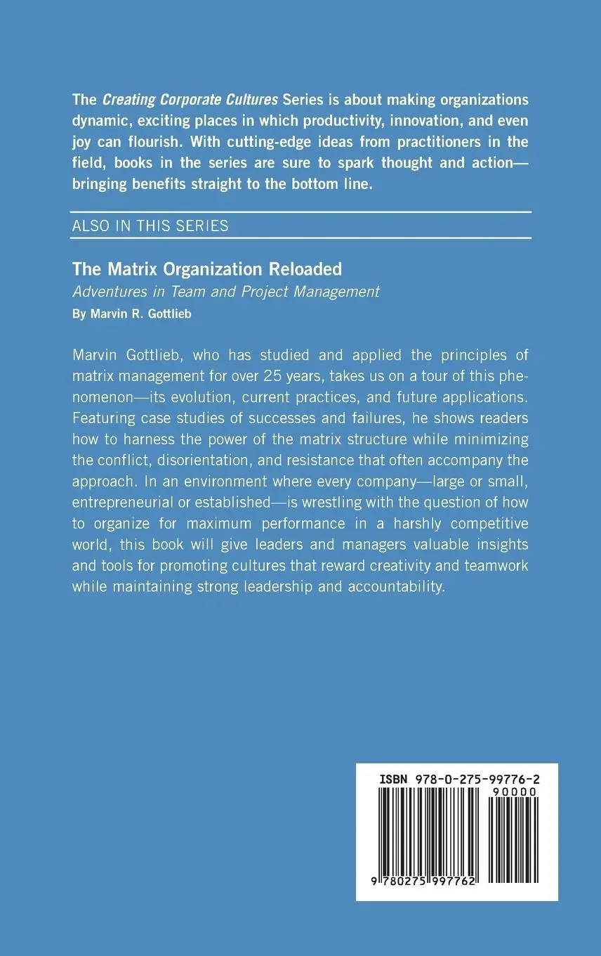 Rückseite: 9780275997762 | How Healthy Is Your Organization? | Imre Lovey (u. a.) | Buch | 2007
