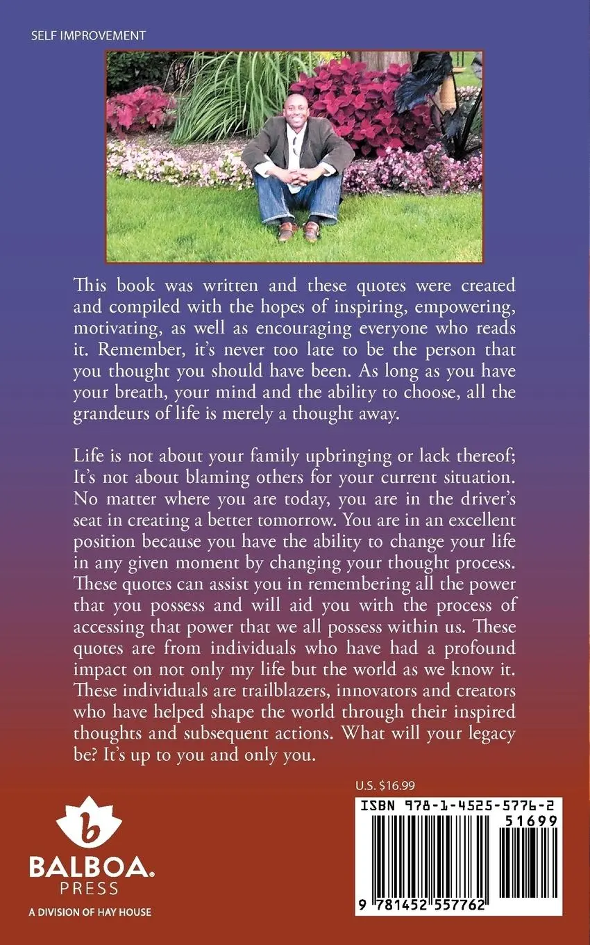 Rückseite: 9781452557762 | 365 Inspirational Words of Wisdom | Marlon A. Greer | Taschenbuch