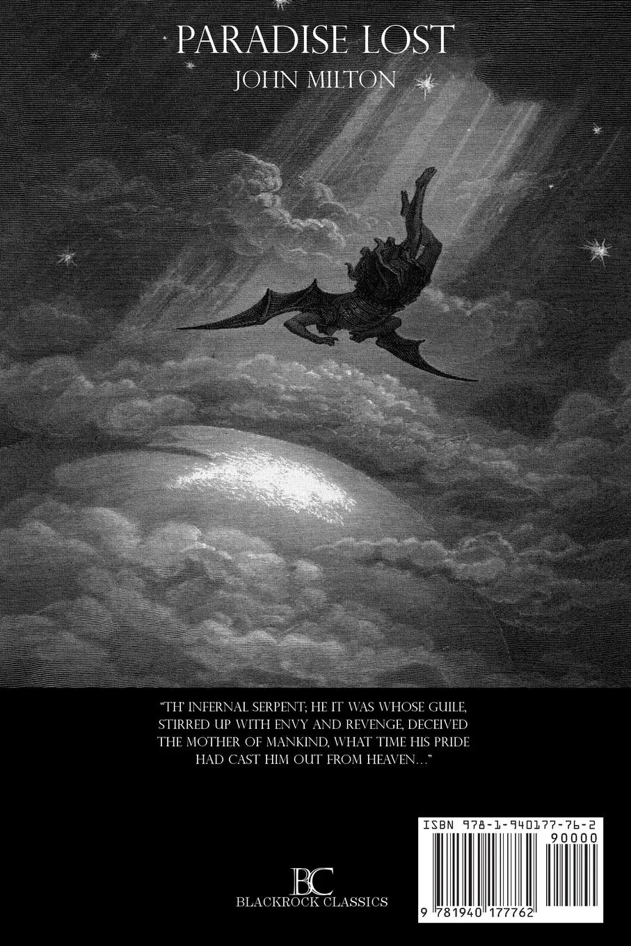 Rückseite: 9781940177762 | Paradise Lost | John Milton | Taschenbuch | Englisch | 2020