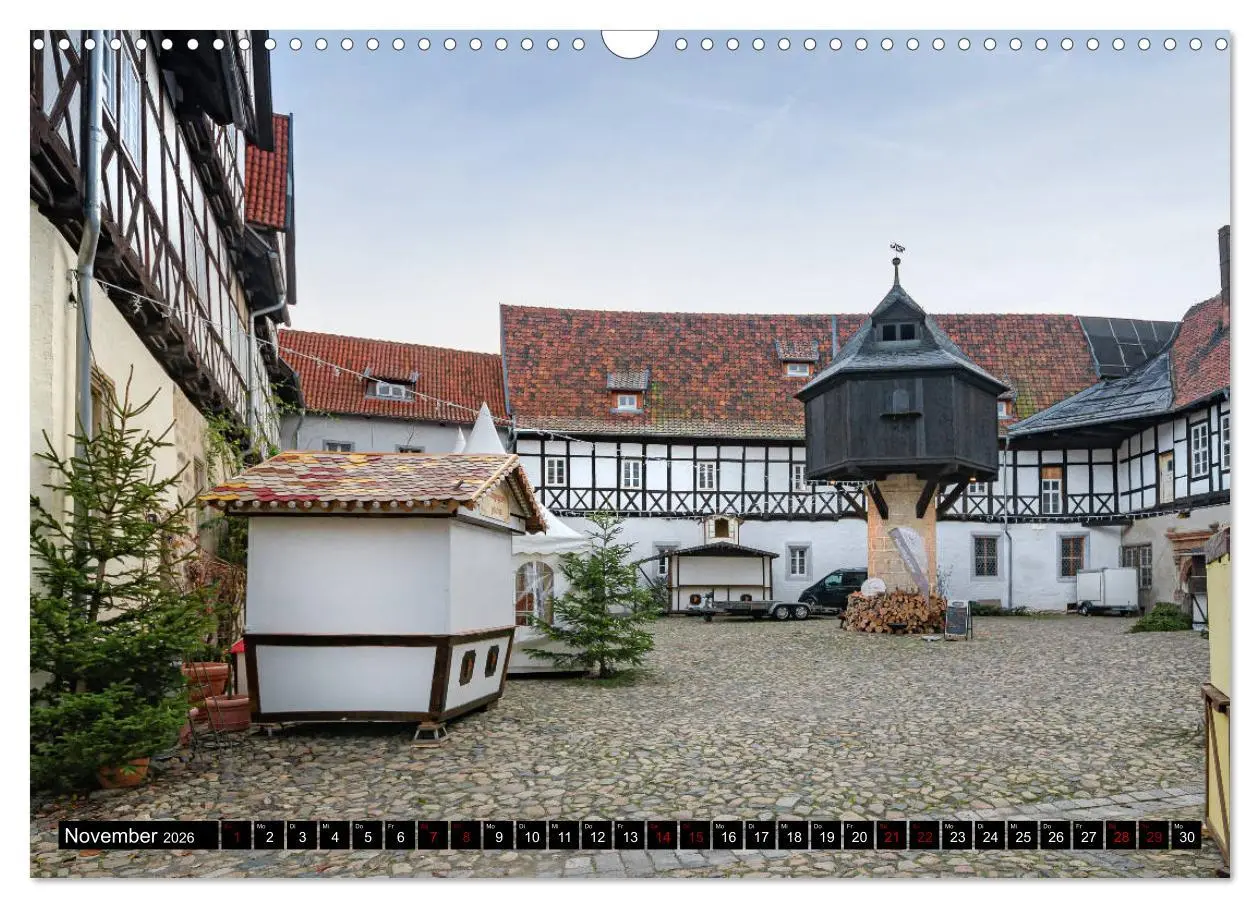 Bild: 9783457787762 | Fachwerkstadt Quedlinburg (Wandkalender 2026 DIN A3 quer), CALVENDO...