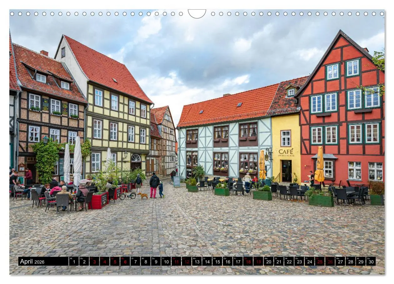 Bild: 9783457787762 | Fachwerkstadt Quedlinburg (Wandkalender 2026 DIN A3 quer), CALVENDO...