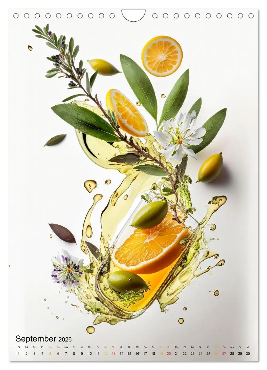 Bild: 9783516327762 | Olivenöl lecker und gesund (Wandkalender 2026 DIN A4 hoch),...
