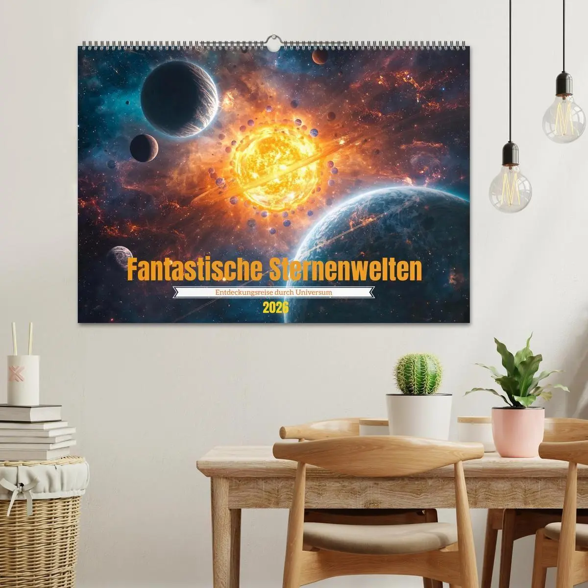 Bild: 9783516707762 | Fantastische Sternenwelten (Wandkalender 2026 DIN A2 quer),...