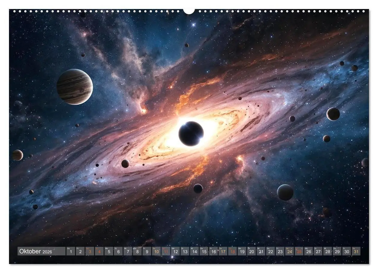 Bild: 9783516707762 | Fantastische Sternenwelten (Wandkalender 2026 DIN A2 quer),...