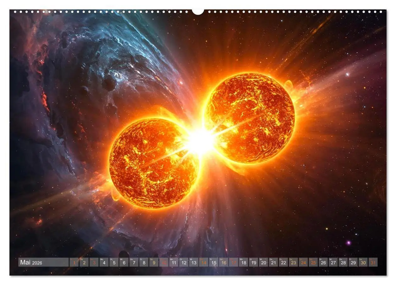 Bild: 9783516707762 | Fantastische Sternenwelten (Wandkalender 2026 DIN A2 quer),...