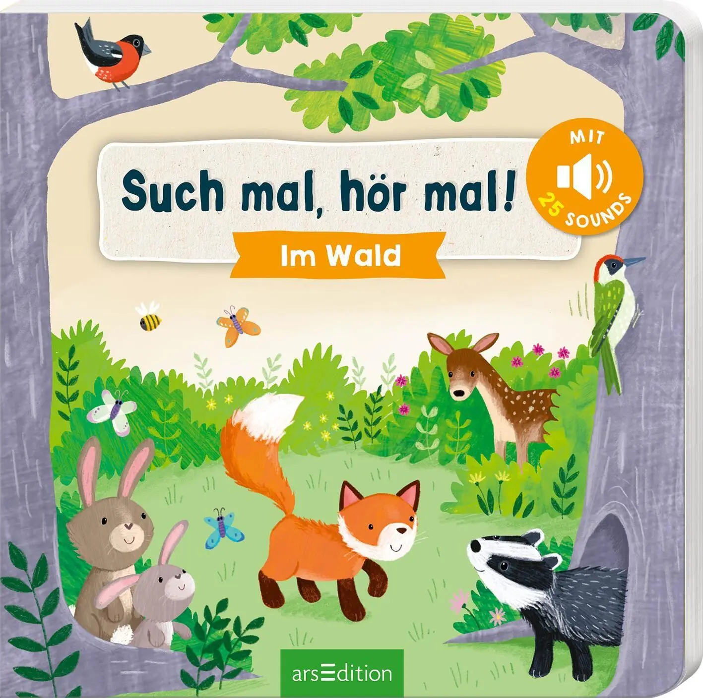 Cover: 9783845867762 | Such mal, hör mal! Im Wald | Mit 25 Sounds | Joanne Partis | Buch