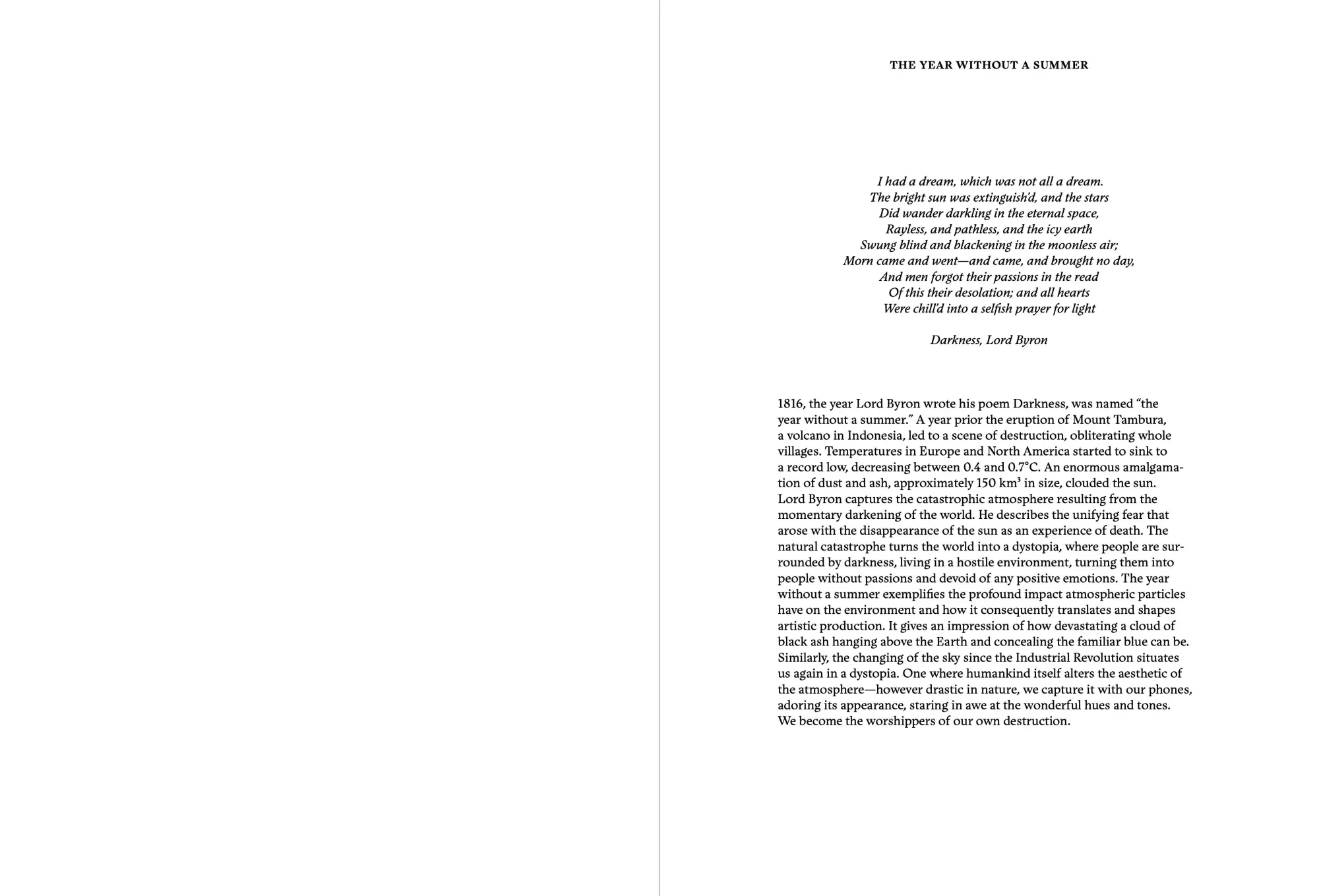 Bild: 9783954767762 | The Year Without a Summer | Mathias Kessler | Chiara Juriatti | Buch