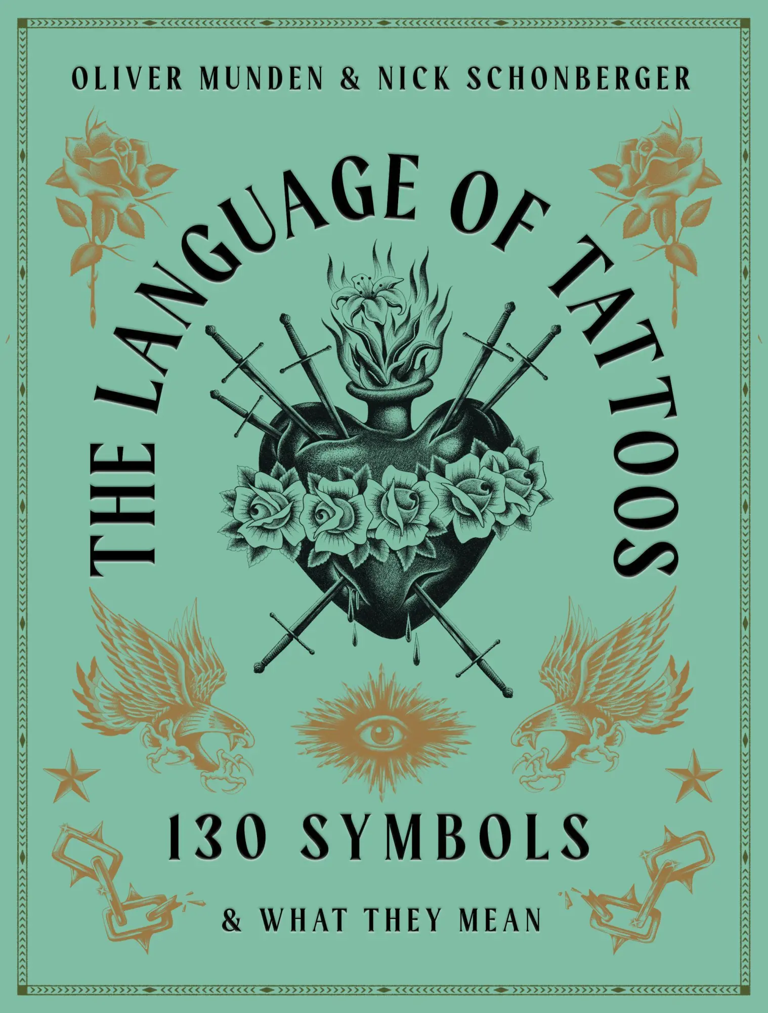 Cover: 9780711267862 | The Language of Tattoos | 130 Symbols and What They Mean | Schonberger
