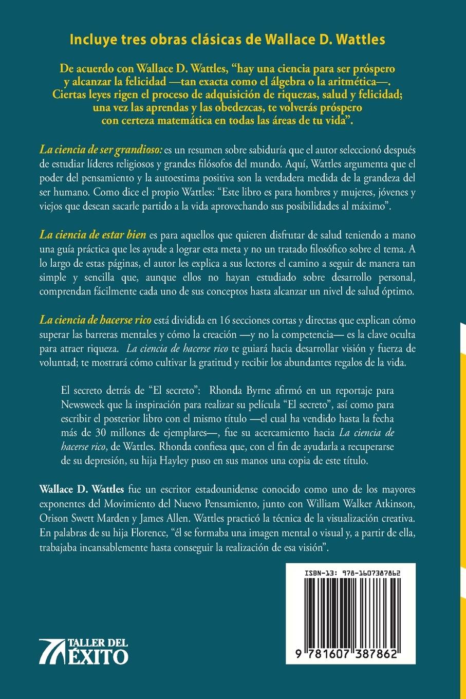 Rückseite: 9781607387862 | La trilogia del exito | Wallace D Wattles | Taschenbuch | Spanisch