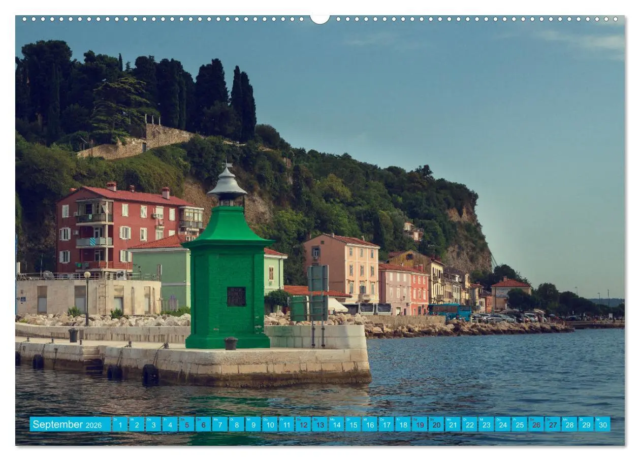 Bild: 9783457397862 | Piran - Slowenische Perle an der Adriaküste (Wandkalender 2026 DIN...