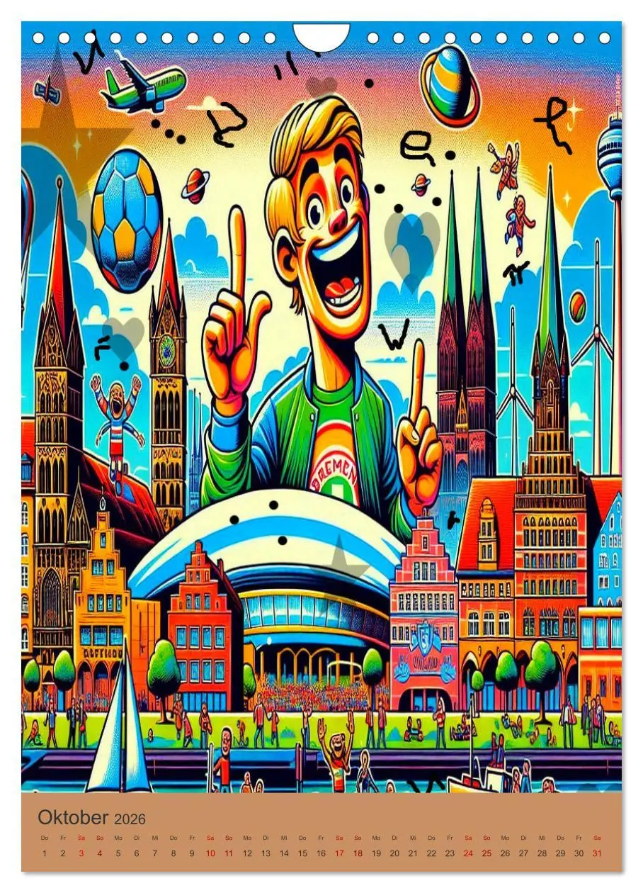 Bild: 9783516247862 | Deutschland hat Pop auf eigene Art (Wandkalender 2026 DIN A4 hoch),...