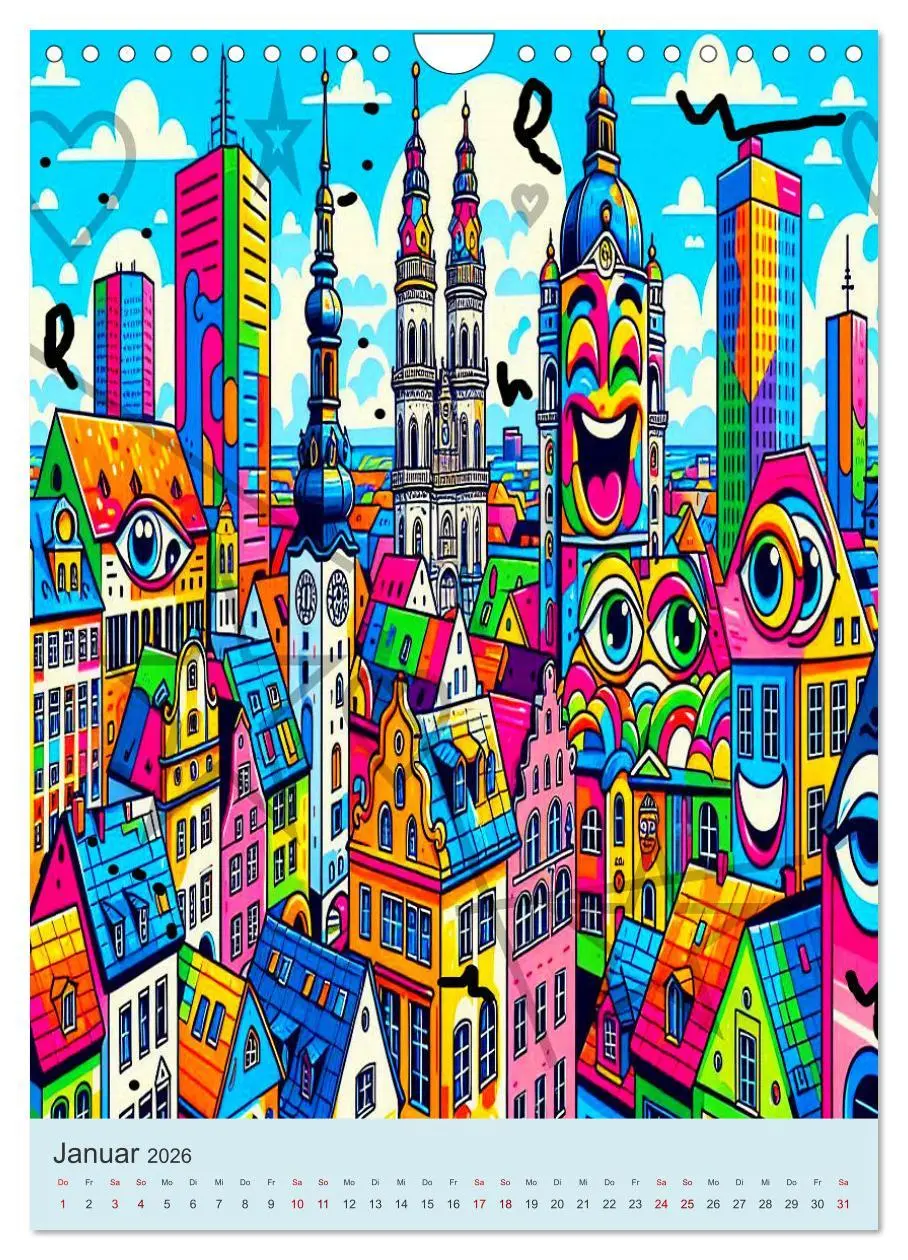 Bild: 9783516247862 | Deutschland hat Pop auf eigene Art (Wandkalender 2026 DIN A4 hoch),...