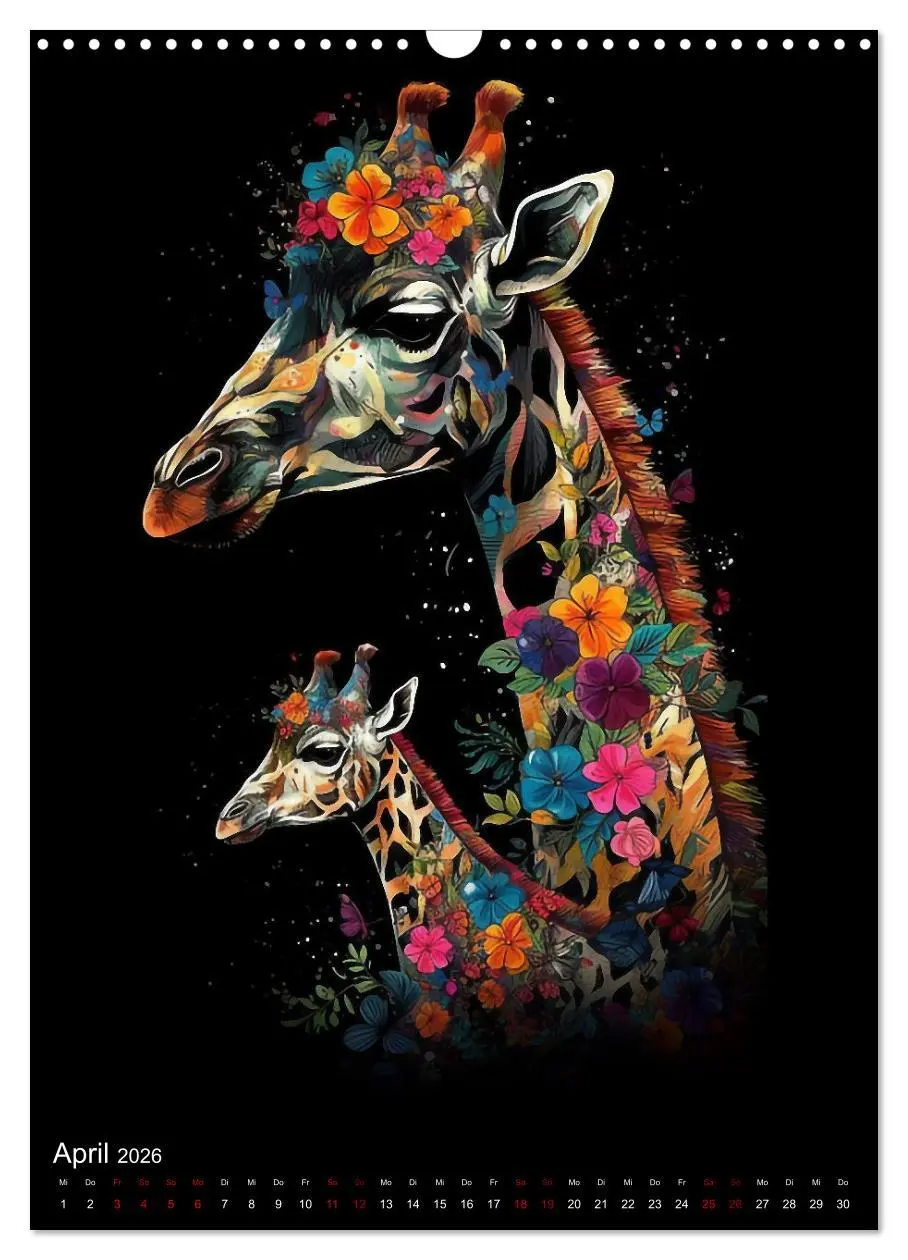 Bild: 9783516317862 | Afrikanische Tierfamilien (Wandkalender 2026 DIN A3 hoch), CALVENDO...