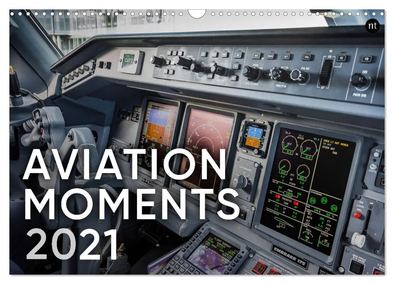 Cover: 9783516557862 | AVIATION MOMENTS 2026 (Wall Calendar 2026 DIN A3 landscape),...