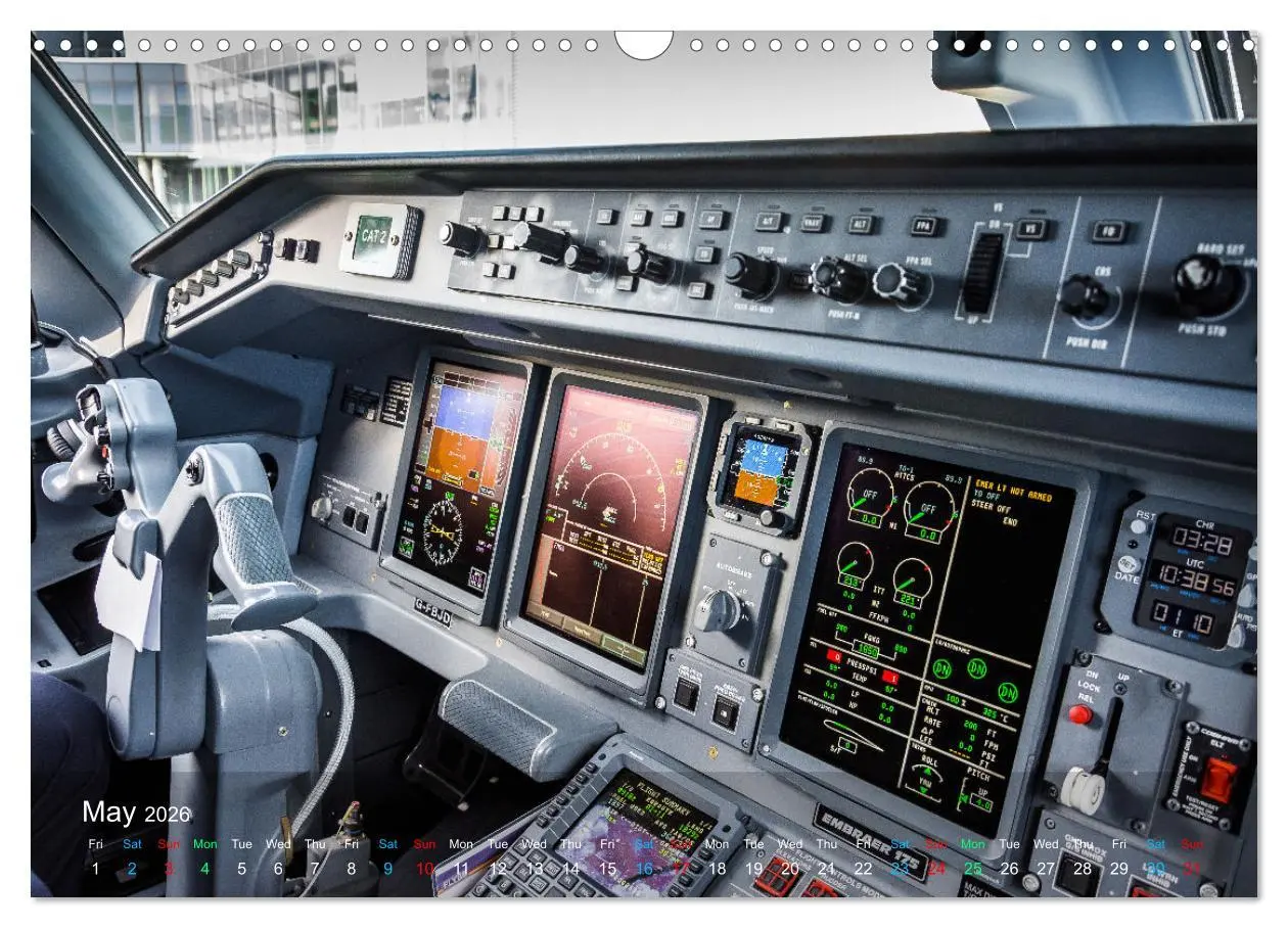 Bild: 9783516557862 | AVIATION MOMENTS 2026 (Wall Calendar 2026 DIN A3 landscape),...