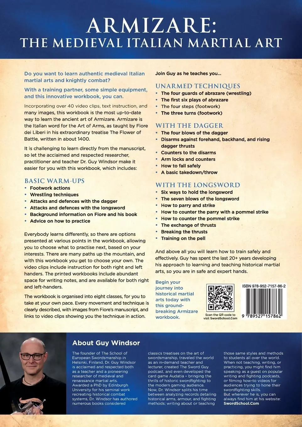 Rückseite: 9789527157862 | The Armizare Workbook | Guy Windsor | Taschenbuch | Englisch | 2022