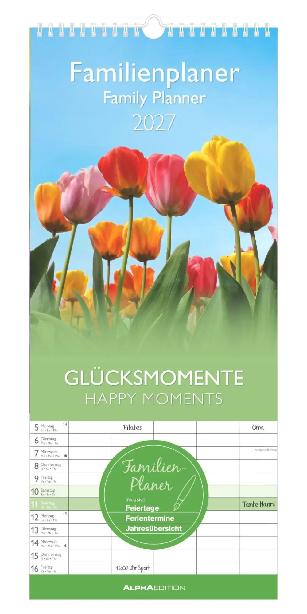 Cover: 4069095017962 | Familienplaner Glücksmomente 2027 | Neumann Verlage GmbH &amp; Co KG