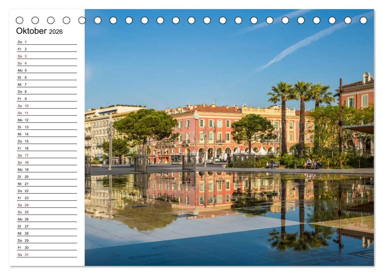 Bild: 9783457907962 | NIZZA Idyllische Impressionen (Tischkalender 2026 DIN A5 quer),...