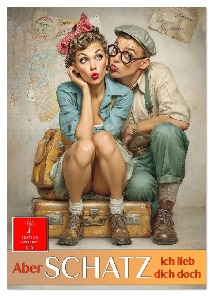 Cover: 9783516617962 | Aber Schatz, ich lieb dich doch (Wandkalender 2026 DIN A3 hoch),...
