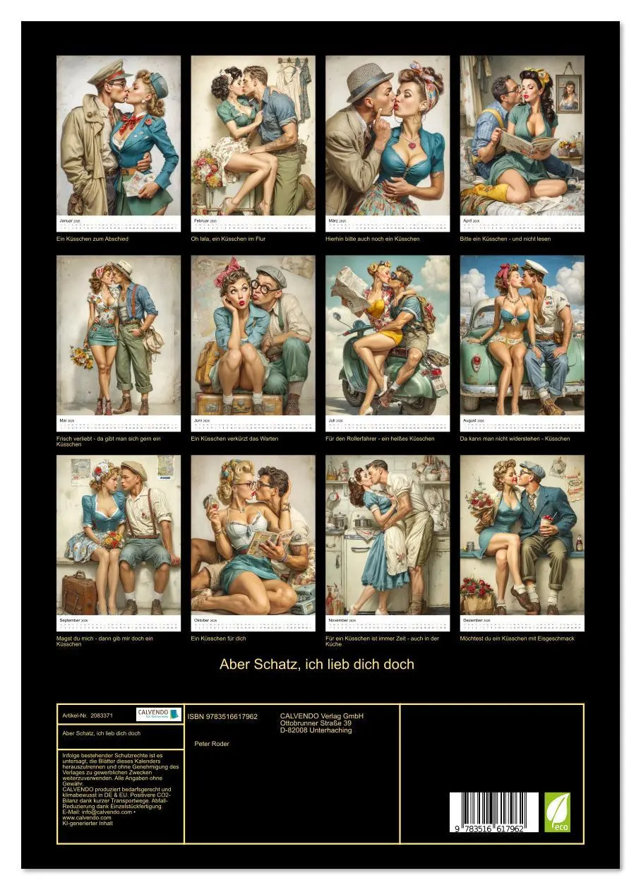 Bild: 9783516617962 | Aber Schatz, ich lieb dich doch (Wandkalender 2026 DIN A3 hoch),...