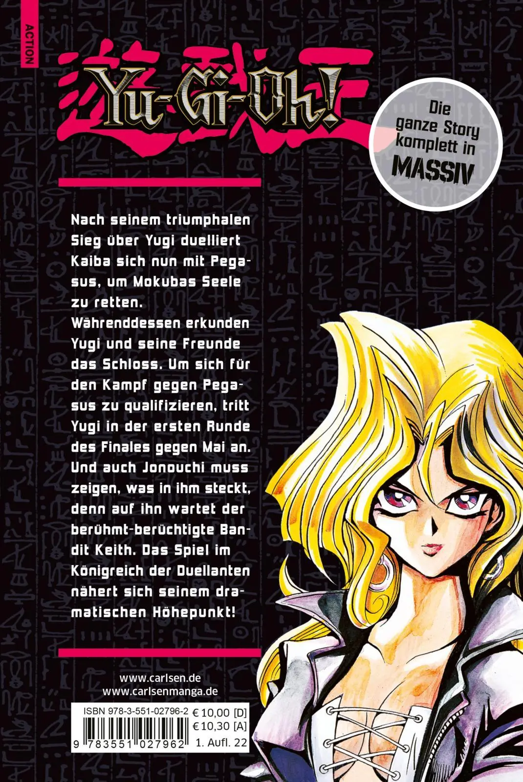 Rückseite: 9783551027962 | Yu-Gi-Oh! Massiv 5 | Kazuki Takahashi | Taschenbuch | Yu-Gi-Oh! Massiv