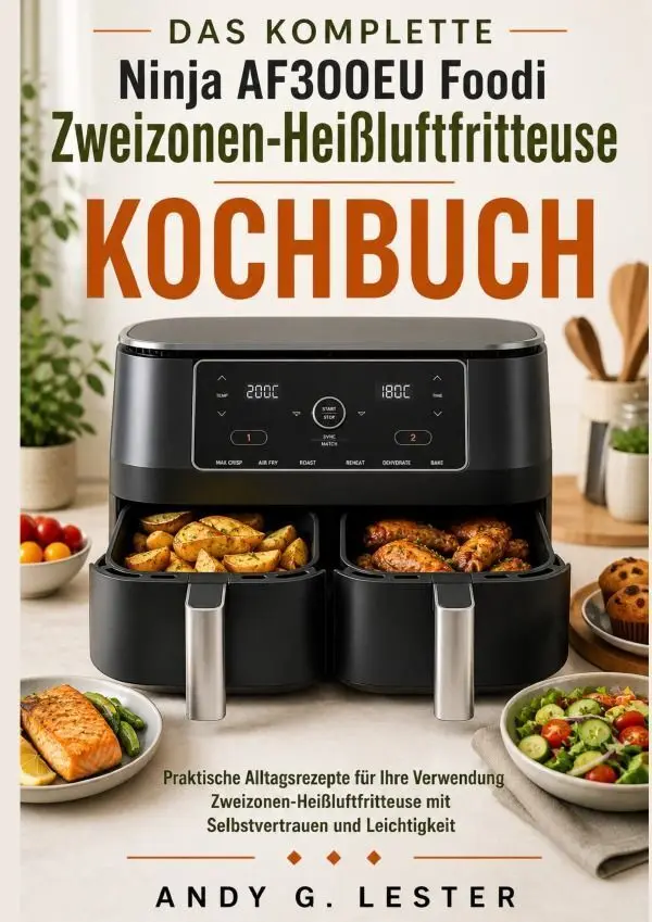 Cover: 9783565437962 | DAS KOMPLETTE Ninja AF300EU Foodi Zweizonen-Heißluftfritteuse KOCHBUCH