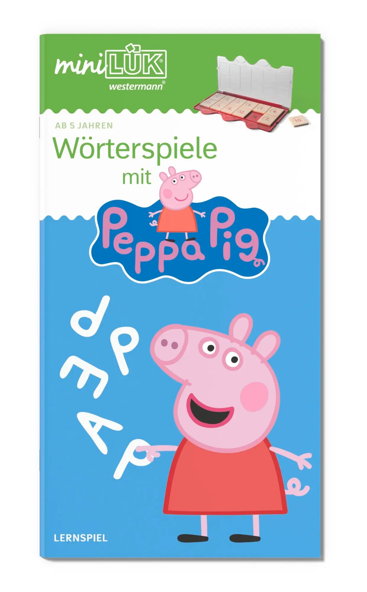 Cover: 9783072448062 | miniLÜK. Kindergarten/Vorschule Wörterspiele mit Peppa Pig | Broschüre