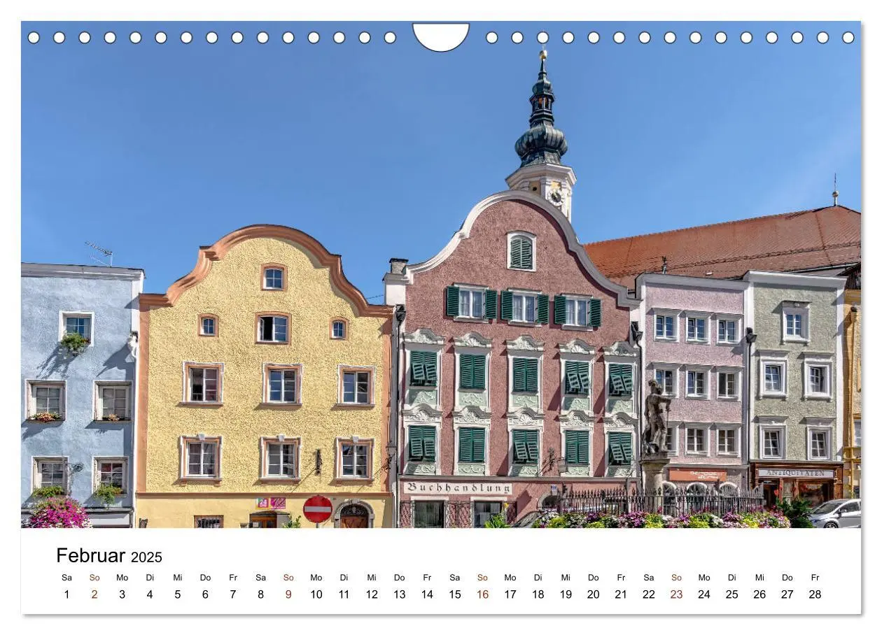 Bild: 9783435258062 | Sonniges Schärding, Barockstadt am Inn (Wandkalender 2025 DIN A4...