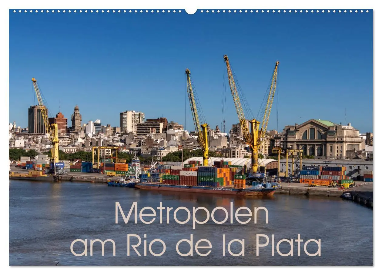 Cover: 9783457658062 | Metropolen am Rio de la Plata (Wandkalender 2026 DIN A2 quer),...
