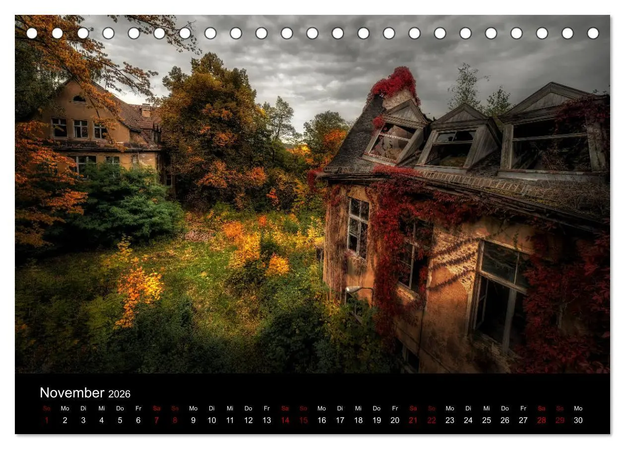 Bild: 9783457898062 | Auch von außen haben Lost Places ihren Charme (Tischkalender 2026...