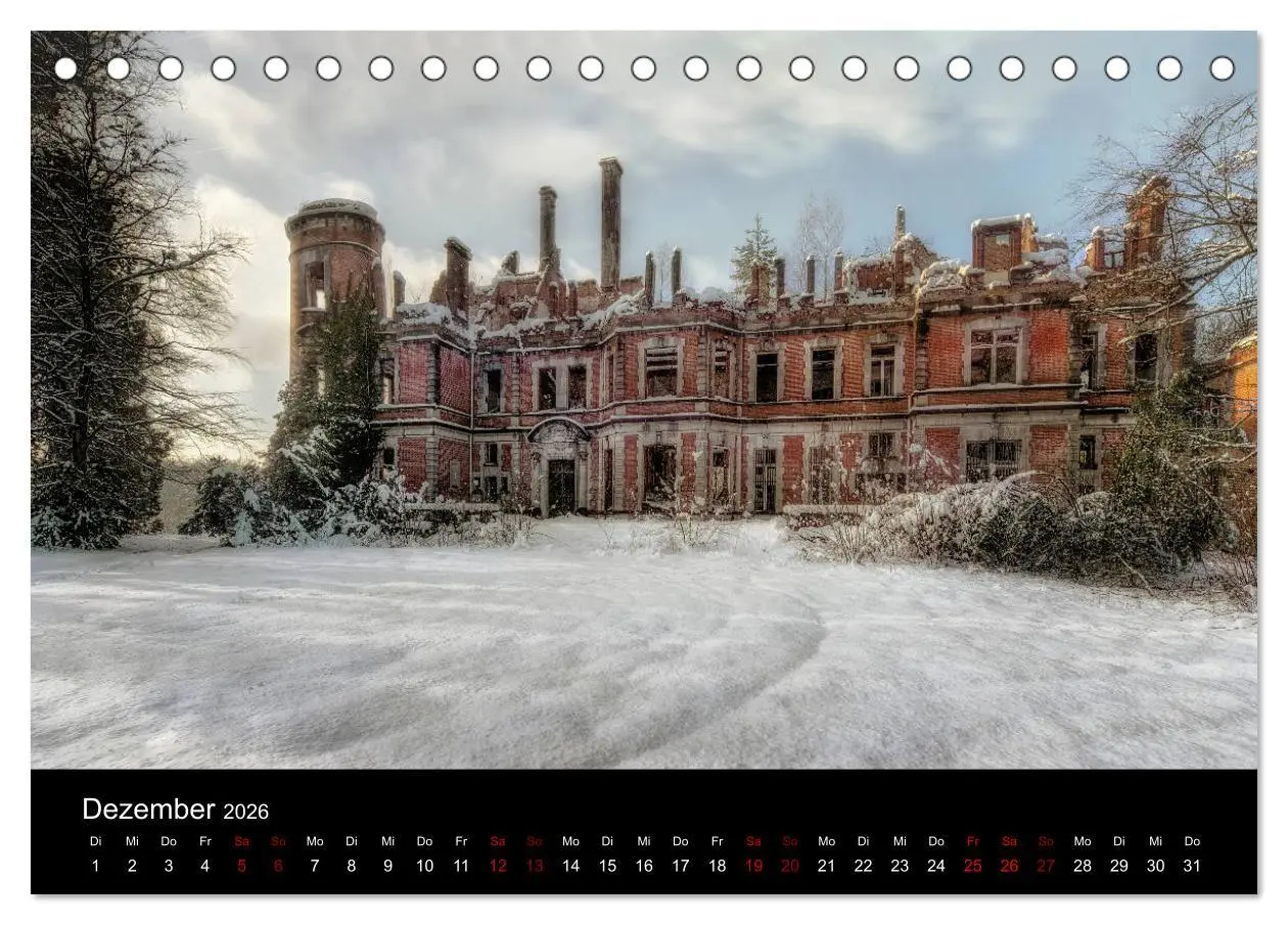 Bild: 9783457898062 | Auch von außen haben Lost Places ihren Charme (Tischkalender 2026...