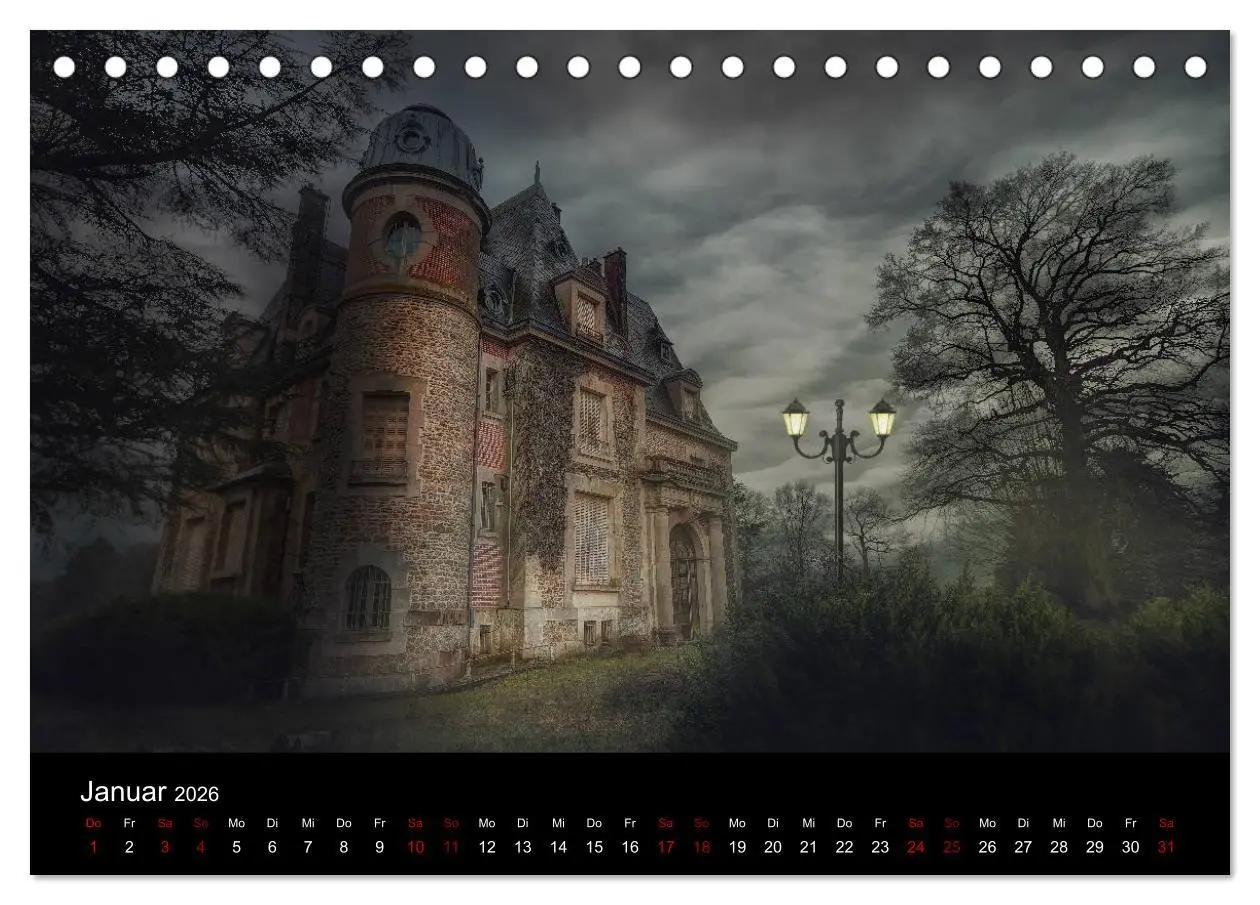 Bild: 9783457898062 | Auch von außen haben Lost Places ihren Charme (Tischkalender 2026...