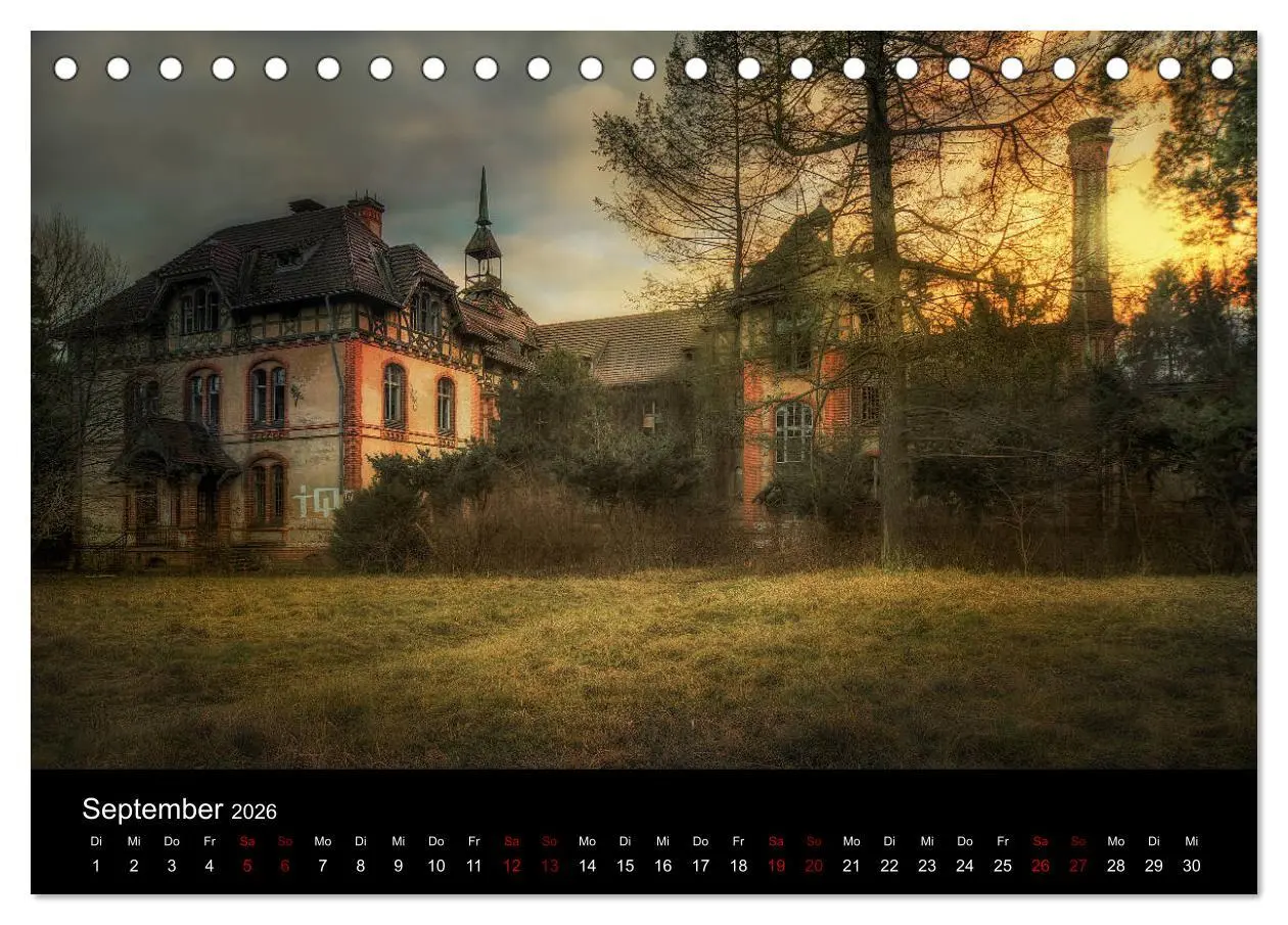 Bild: 9783457898062 | Auch von außen haben Lost Places ihren Charme (Tischkalender 2026...