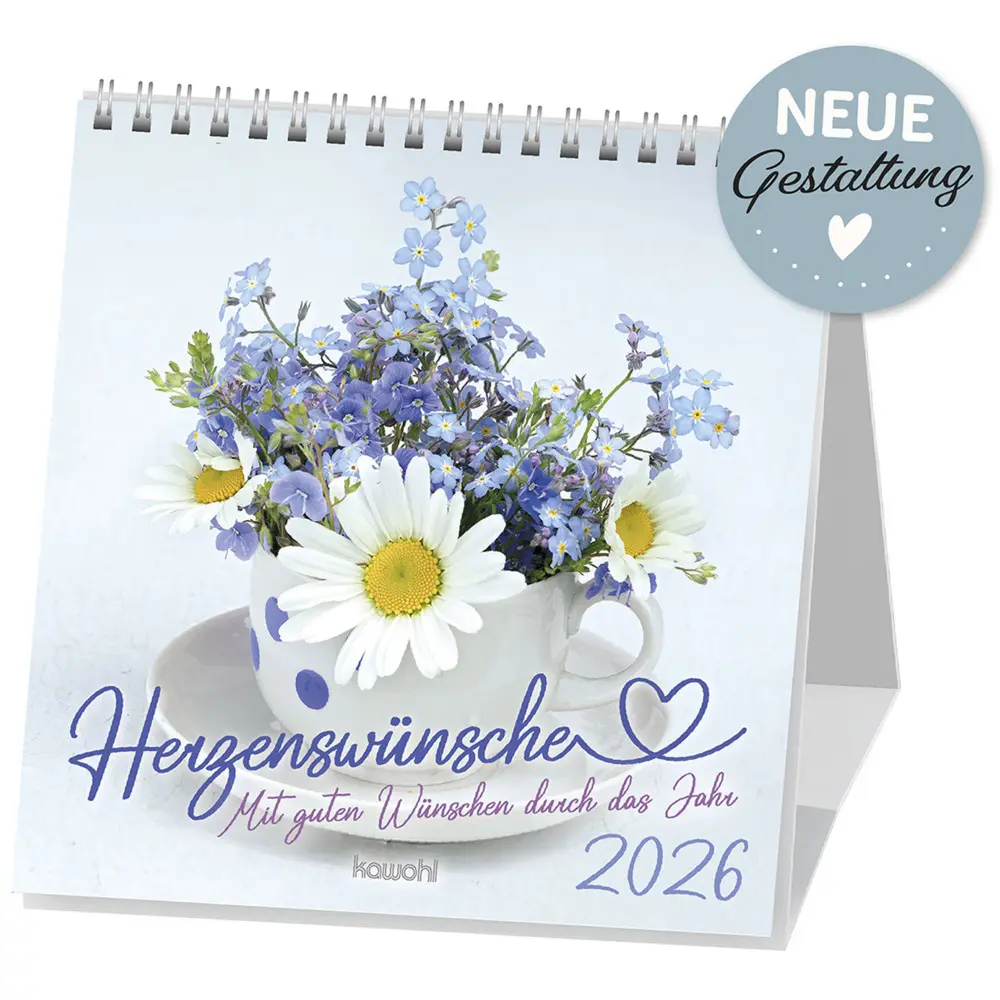 Cover: 9783754898062 | Herzenswünsche 2026 | Mit guten Wünschen durch das Jahr | Kalender