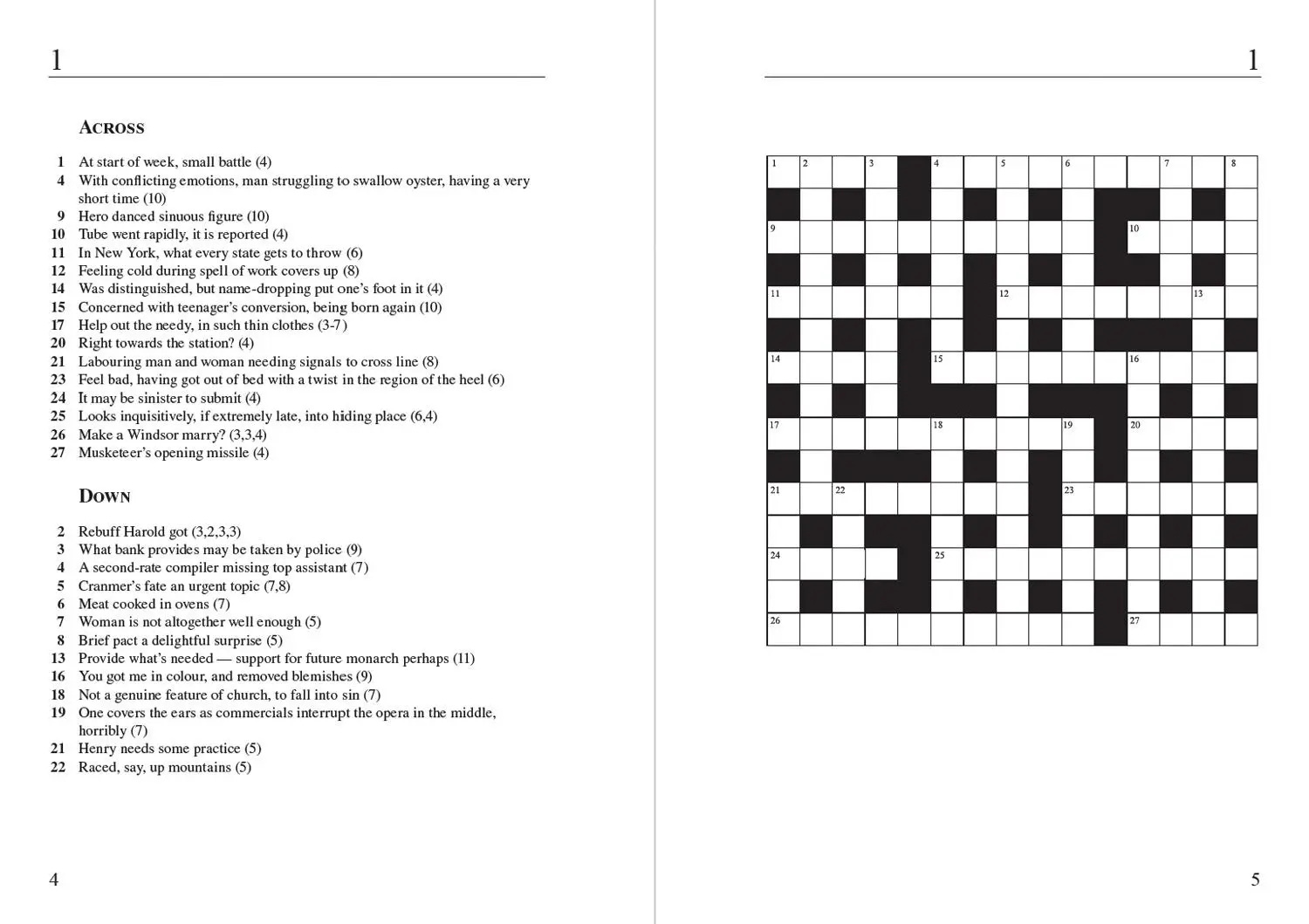 Bild: 9780008618162 | The Times Bumper Book of Cryptic Crosswords Book 1 | Games | Buch