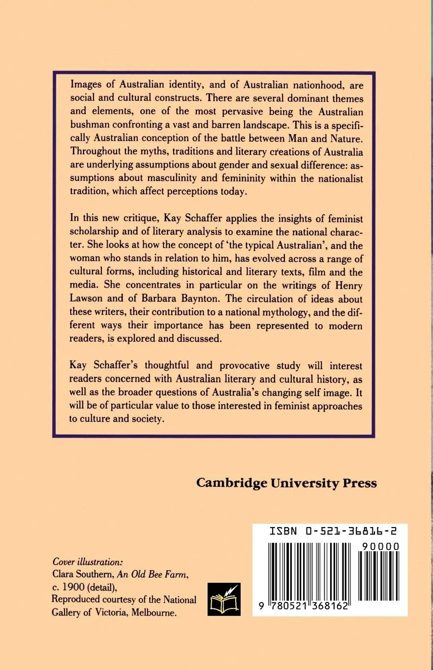 Rückseite: 9780521368162 | Women and the Bush | Kay Schaffer | Taschenbuch | Englisch | 1991