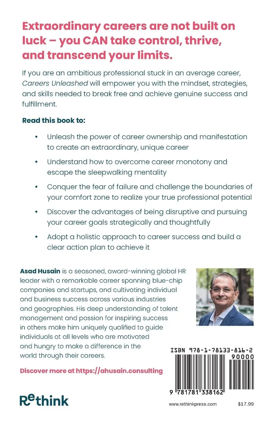 Rückseite: 9781781338162 | Careers Unleashed | Asad Husain | Taschenbuch | Englisch | 2023