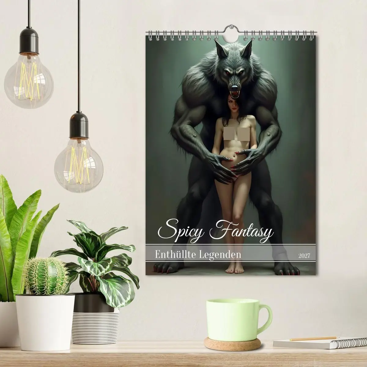 Bild: 9783516978162 | Spicy Fantasy - Enthüllte Legenden (Wandkalender 2027 DIN A4 hoch),...